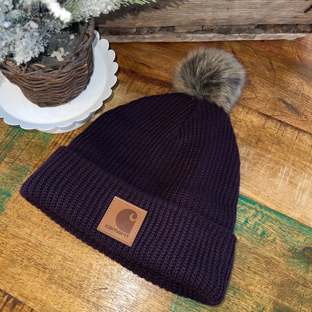 Carhartt fleece lined knit hat beanie. NWT - Picture 5 of 5